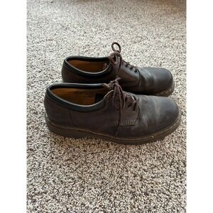 Vintage Dr. Martens Men's Oxford US 12 UK 11 Brown Leather Shoes E24